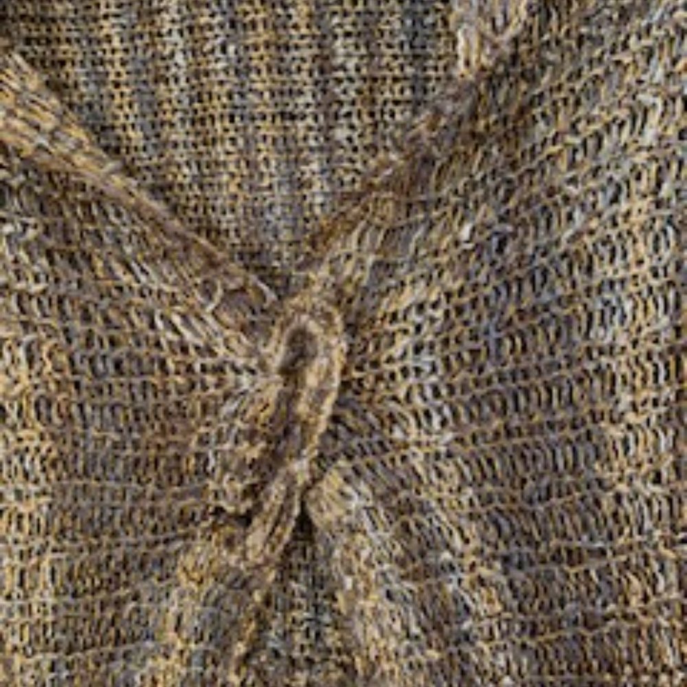 Crocheted Sweater with Pin Closure - Picture 4 of 7
